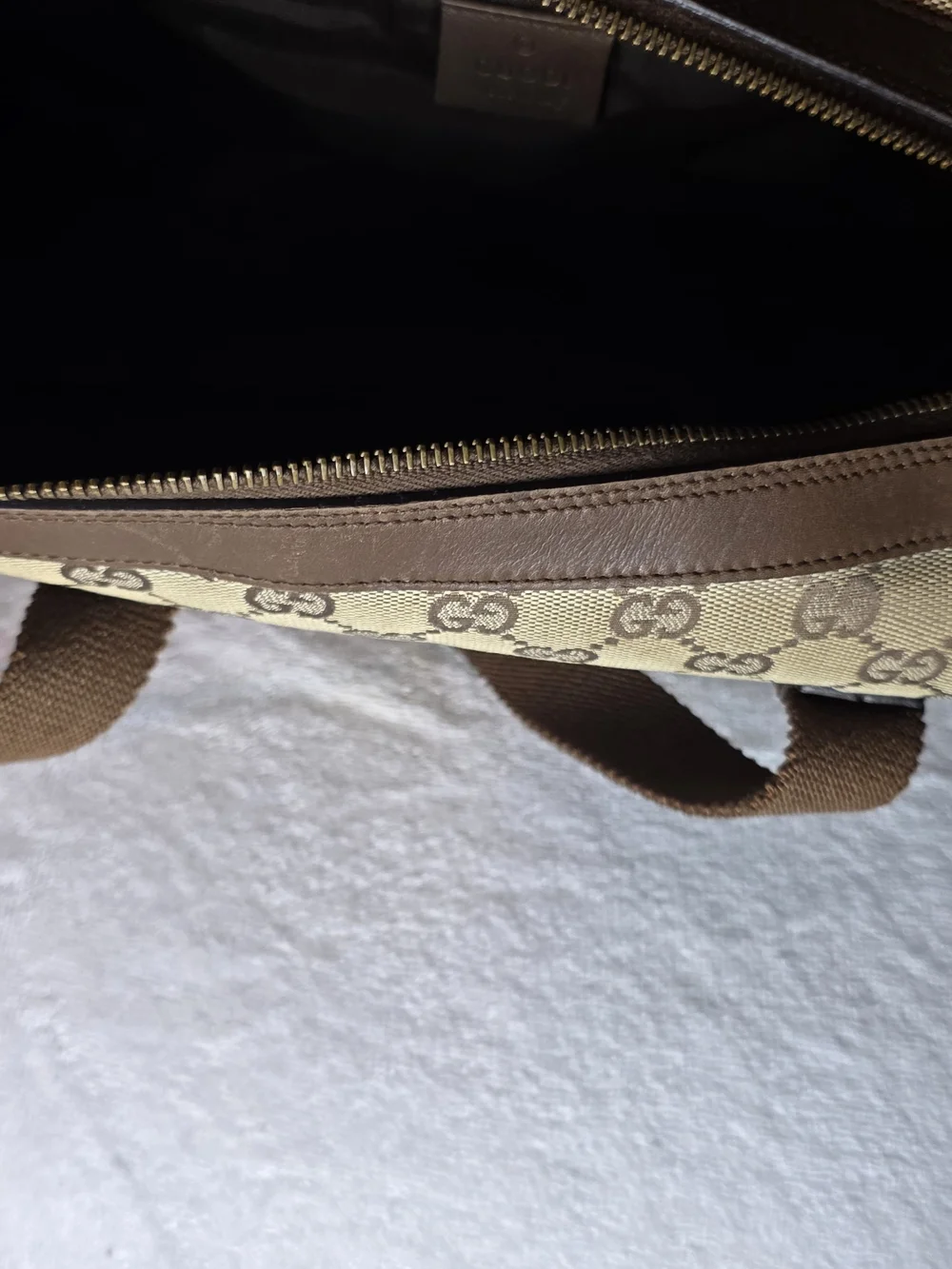 Authentic Gucci Canvas Abbey Monogram Boston - Picture 10 of 10